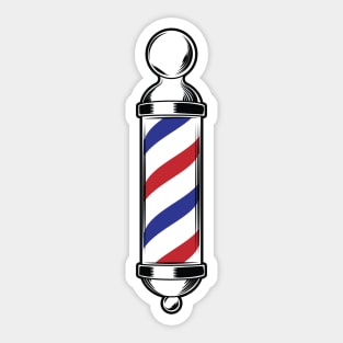 Barber Shop Design Sticker